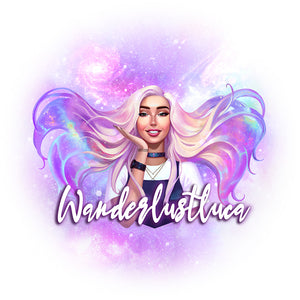 WanderlustLuca Holographic Sticker